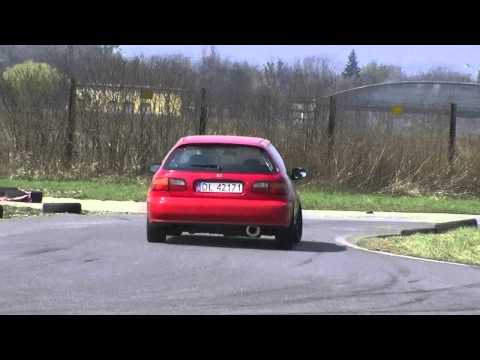 Wrocławska Liga Time Attack 2012 - IV runda - Paweł Kopeć - Honda Civic