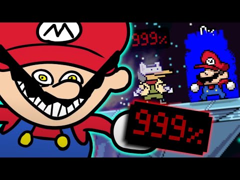 Speedrunner Mario goes Ultra Instinct and breaks the game