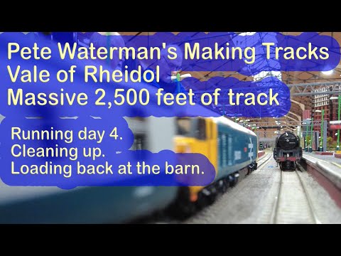 Pete Waterman's Making Tracks - Vale of Rheidol, day 4. Final video.
