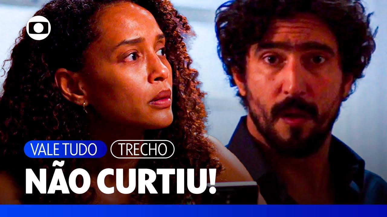 Raquel vê a mensagem de Heleninha com as fotos no celular de Ivan e fica incomodada! | TV Globo