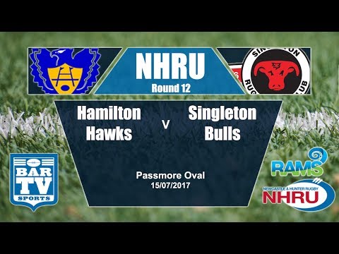 2017 RAMS NHRU Round 12 - Hamilton Hawks v Singleton Bulls