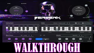 Video thumbnail for Beatmaker BERSERK by UJAM | Walkthrough | Sample Sound Review by KRAZETV