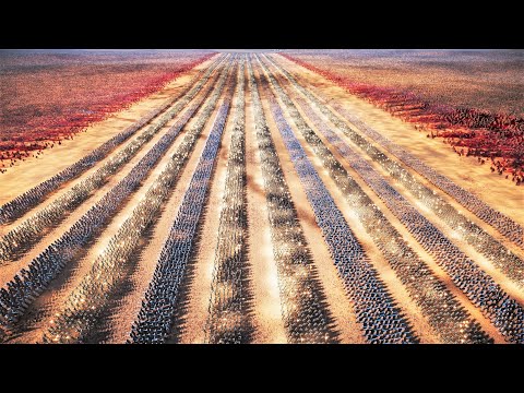 12 LINES of JEDI KNIGHTS & SPECIAL FORCES vs 5,000,000 ROMAN GENERALS - UEBS 2