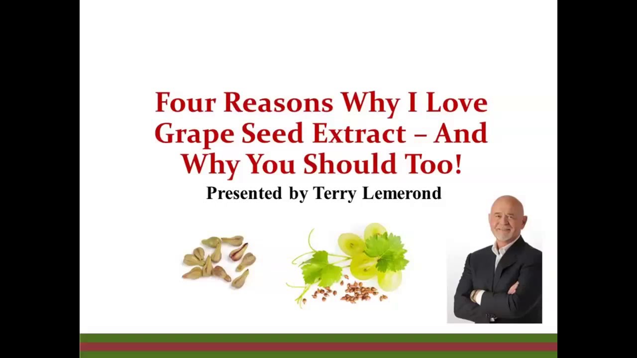 Four Reasons Why I Love Grape Seed Extract - And Why You Should Too! - YouTube