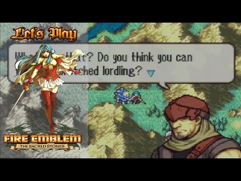 Let's Play Fire Emblem: The Sacred Stones BLIND -Part 1- A Brand New Journey