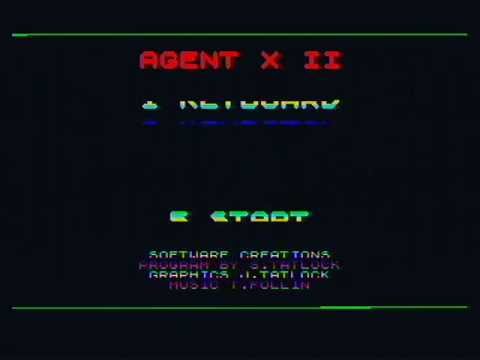 ZX Spectrum 1-bit music: Agent X II (Tim Follin, 1987)