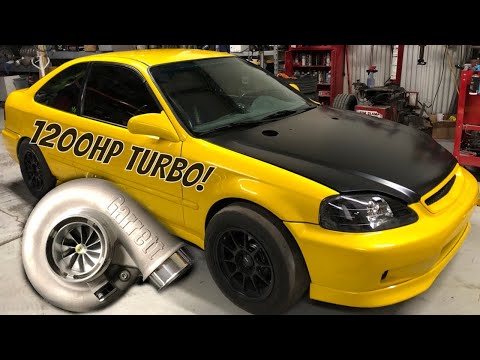 New Garrett G42 turbo for the Awd K24 Civic!