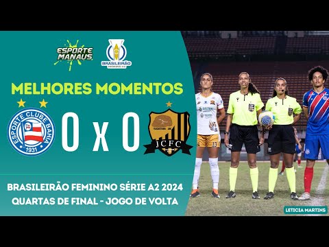 Bahia 0x0 JC Futebol Clube