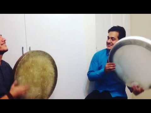 دف نوازی فرشاد چمنی همراه با محمد شیخی. بسیار زیبا و دلنشین
