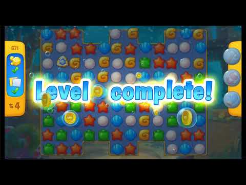 Fishdom Super Hard Level 671 Completed