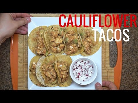 CAULIFLOWER CHIPOTLE VEGAN TACOS