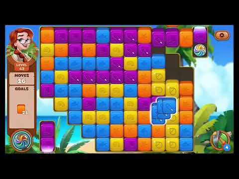 Lost Island Blast Adventure Level 43