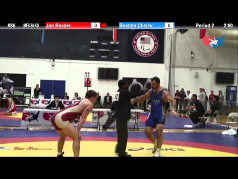 84 KG QF - Jon Reader (Sunkist Kids) vs. Rustam Chsiev (NYAC)