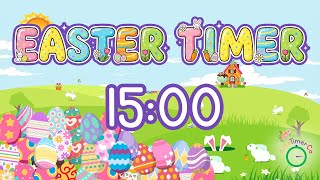 15 Minute Easter Egg Extravaganza! Visual Timer for Kids