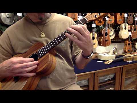Kamaka HF-38 Curly Koa 8-String Tenor #4004 image 24
