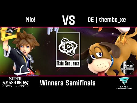 Mio! (Sora) vs DE | thembo_xe (Duck Hunt) - Ultimate Winners Semifinals - Main Sequence
