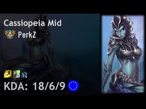 Cassiopeia Mid vs Corki - PerkZ - EUW Challenger Patch 7.12