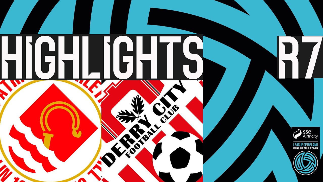 St. Patrick's Athletic vs Derry City Highlights