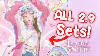 ALL 2.9 Infinity Nikki Sets Review 🎀 FREE + SHOP