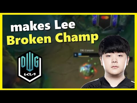 Canyon's Lee Sin has to be Perma banned from now on