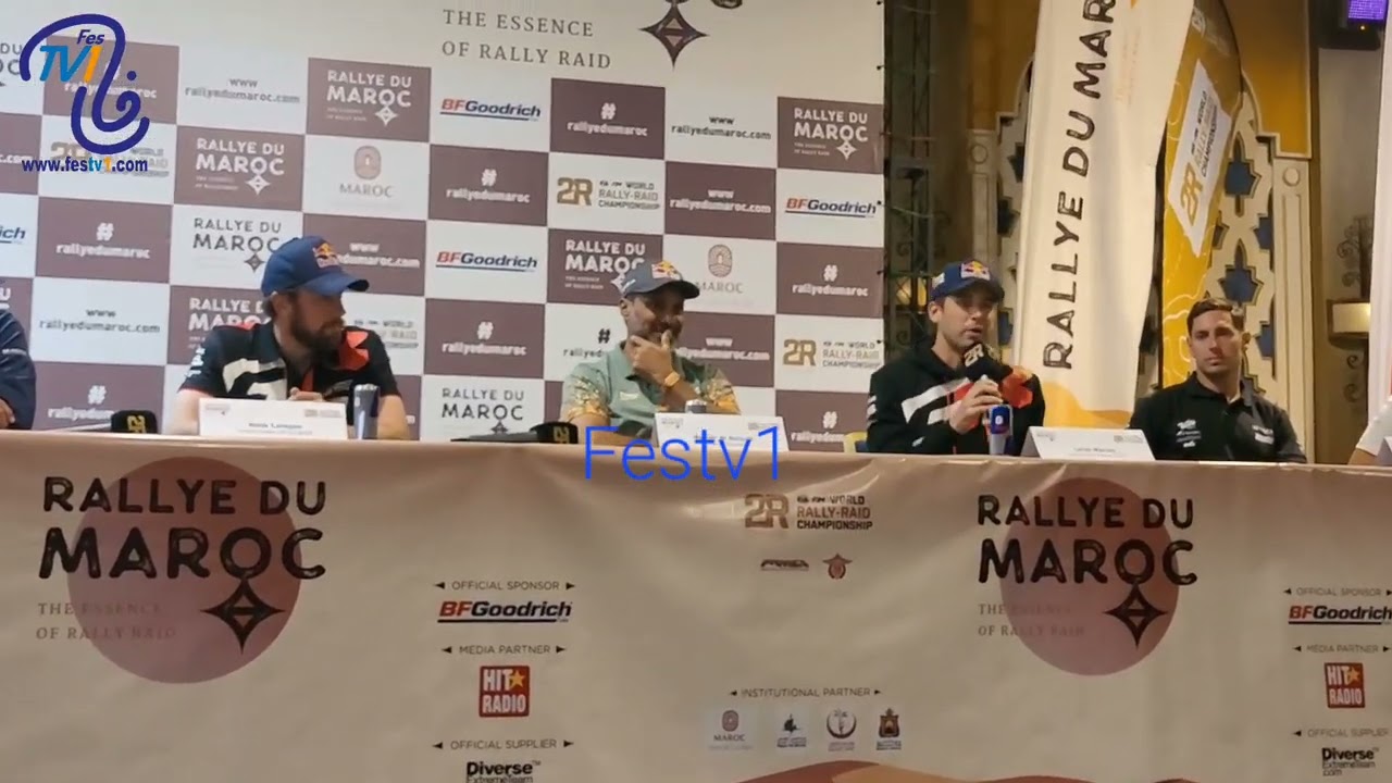 رالي المغرب.. ندوة صحفية بفاس لتقديم الأبطال المشاركين صنف السيارات (فيديو)