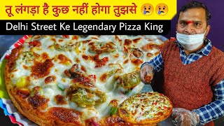 Delhi Street Ke Pizza King Sanjay Dubey || Mix Sauce Pasta || Delhi Street Food