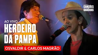 Osvaldir &amp; Carlos Magrão - Herdeiro da Pampa Pobre (Ao Vivo - Show do Sul)