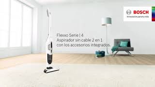 Bosch Así es el aspirador sin cables Flexxo Serie | 4: ¡con todos los accesorios incorporados! anuncio