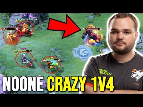 NOONE Shadow Fiend Crazy 1v4 - Right Click Build One Man Show