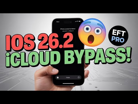 iOS 26.2 iCloud Bypass FREE 🔥 iPhone Activation Lock Remove | EFT Pro 2026