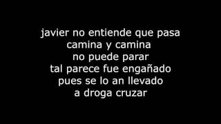 el komander  desaparecido letra