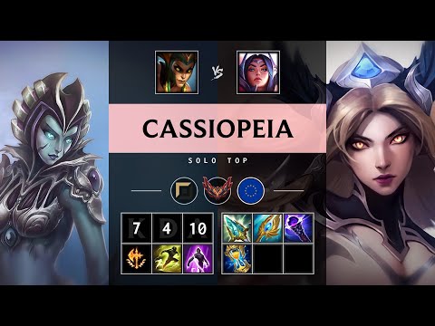 Cassiopeia Top vs Irelia - EUW Grandmaster Patch 25.14