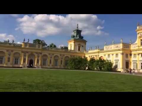 Warsaw, Wilanów, a Nice day in Wilanów(Wilanowski) Palace