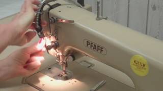 How to use the PFAFF 561  Industrial Sewing Machine - Lilo Siegel