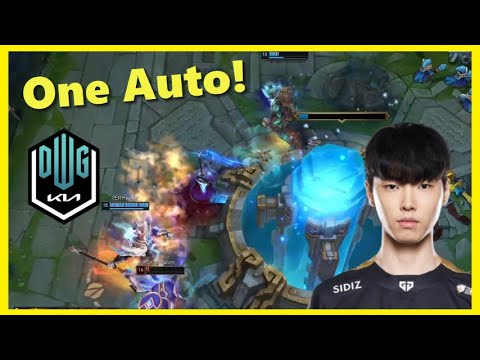 Chovy fails to defend the Base against Damwon by 1 HP