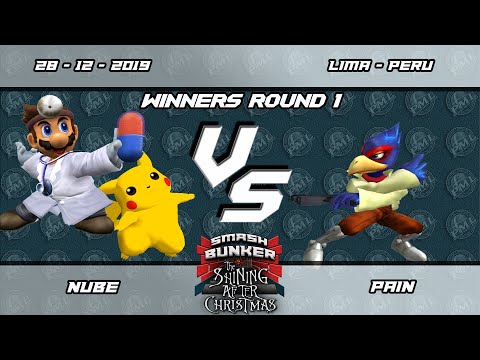 The Shining After Christmas - Nube (Pikachu, Dr. Mario) vs Pain (Falco) - Winners Round 1