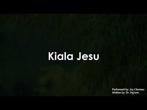 Joy Chemuu - Kiala Jeso (Jesus Paid it all) | Kale Hymns | Tienwogikab Kayanet Hymn No. 164
