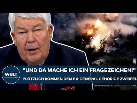PUTINS KRIEG: "Und da mache ich ein Fragezeichen!" Plötzlich kommen dem Ex-General gehörige Zweifel