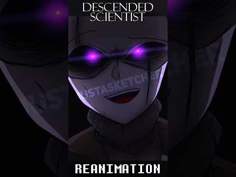 Gaster REFUSES Rhabdophobia | Descended Scientist REANIMATED #glitchtale #gaster #undertale