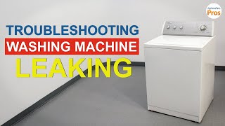 Washing Machine Leaking: TOP 6 Reasons & Fixes - LG, Samsung & others