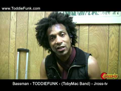 James Ross @ (Bassman) - Toddiefunk - "TobyMac Band" @ 6 Flags STL - www.Jross-tv.com