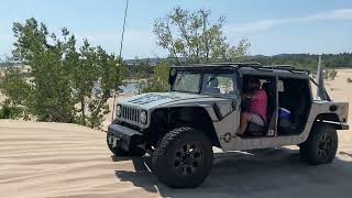1991 AM General M988A1 Dune Driving