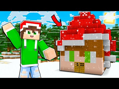 HO COSTRUITO LA MIA CASA DI NATALE su MINECRAFT!