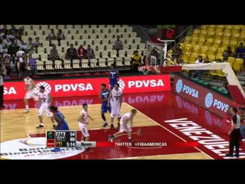Caracas2013 - Rep. Dominicana 83 vs. Paraguay 54 (Highlights)