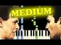 QUEEN & DAVID BOWIE - UNDER PRESSURE - Piano Tutorial