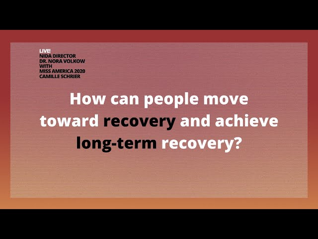 How can people move toward recovery and achieve long-term recovery?