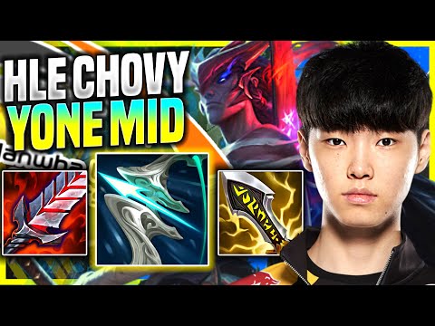CHOVY IS SO CLEAN WITH YONE! - HLE Chovy Plays Yone Mid vs Viktor! | Preseason 11