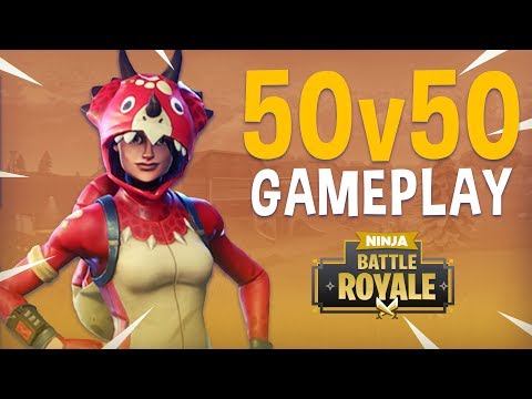 50v50 Playlist! - Fortnite Battle Royale Gameplay - Ninja