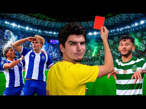 FUI ARBITRO NO CLÁSSICO DO PORTO x SPORTING