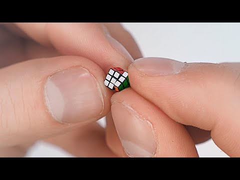 THE SMALLEST RUBIK'S CUBE IN THE WORLD - Nano cube